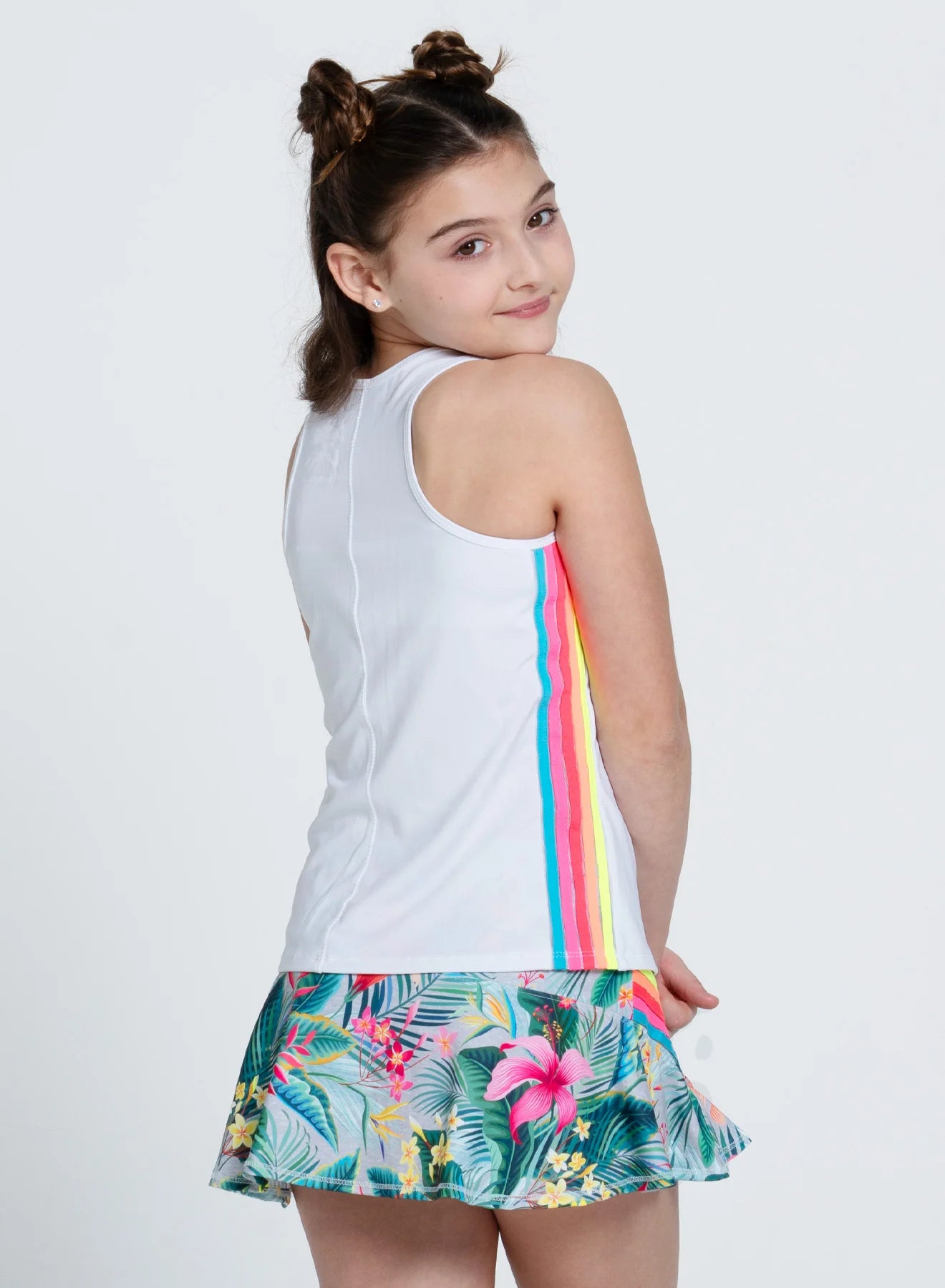 Lucky in Love Girls Prisma Stripe Tank T288