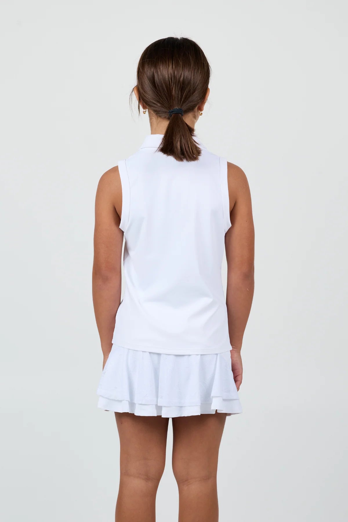 Sofibella Girl's Sleeveless Polo 4077