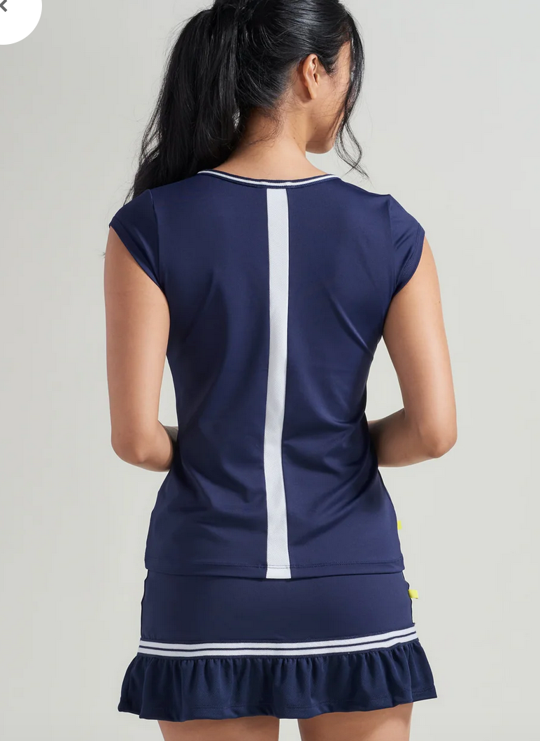 L'OEUF POCHE BASELINE V-NECK BSL12