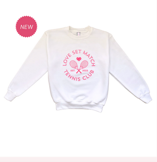 Love Set Match Kids Club Sweatshirt