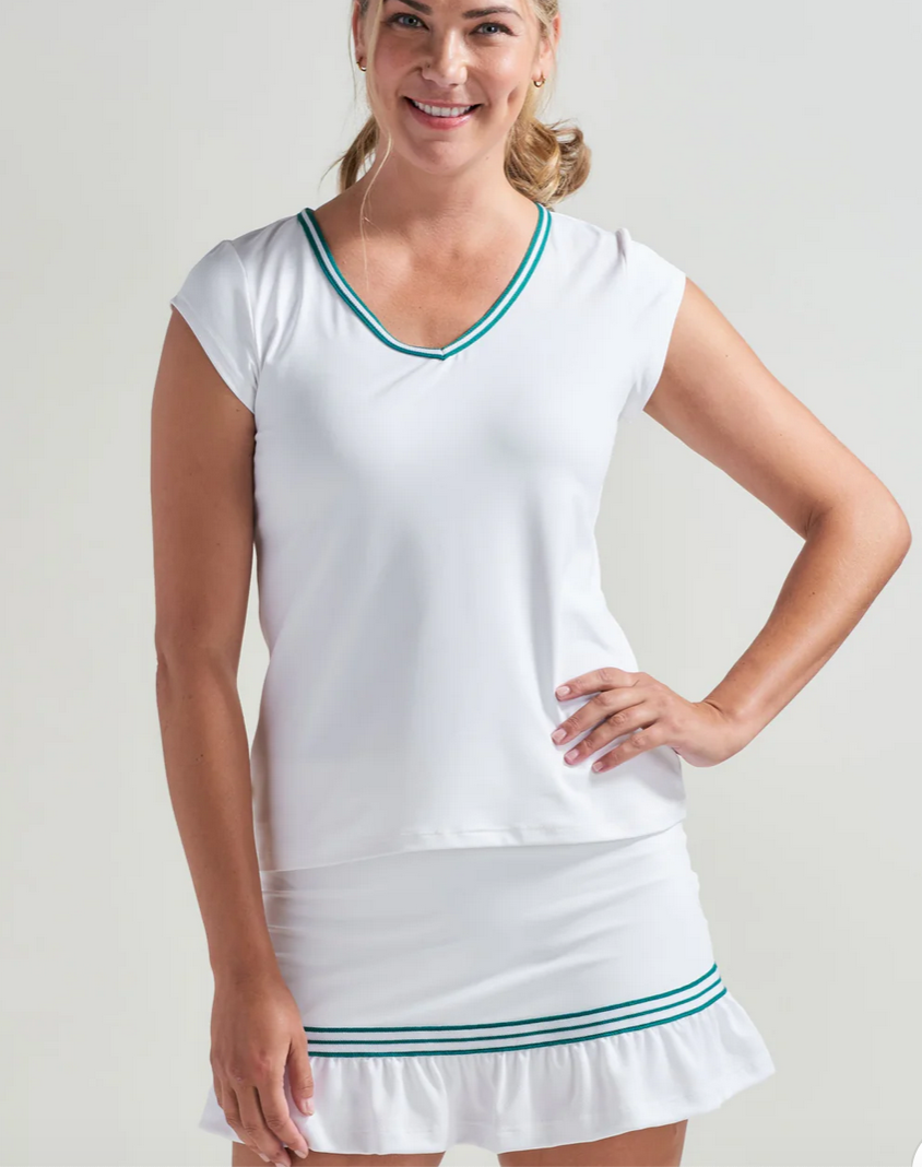 L'OEUF POCHE BASELINE V-NECK BSL12