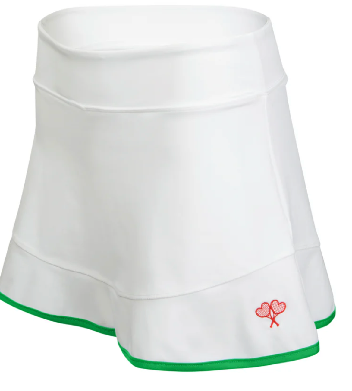 Love All Tennis Nettie Skirt White/Green