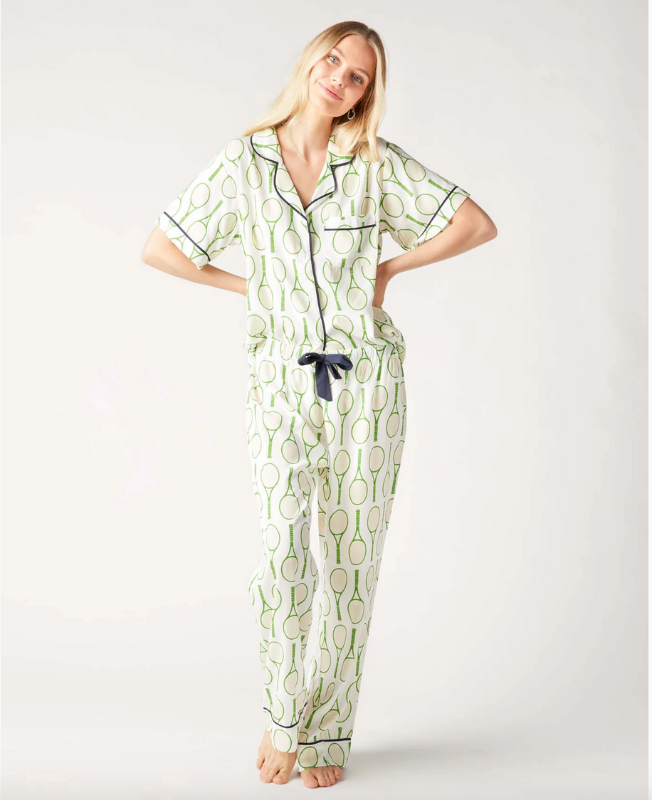 Katie Kime Tennis Pajama Set KK509